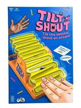 Tilt 'N' Shout By Big Potato Board Game-Ages 10+-GUC